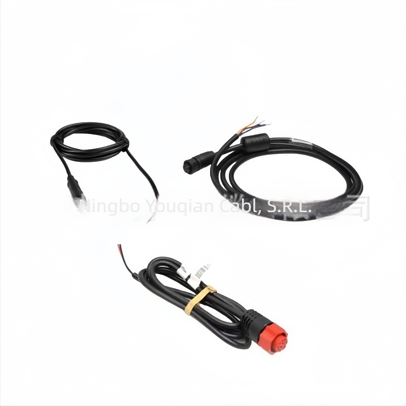 Cablu de alimentare, date și video pentru sonare HDS Elite, Hook și Simrad/Lowrance | Brand Youqian | Certificat 3C 2017010201941896 | Tensiune 50–440V | Tip priză: priză de alimentare