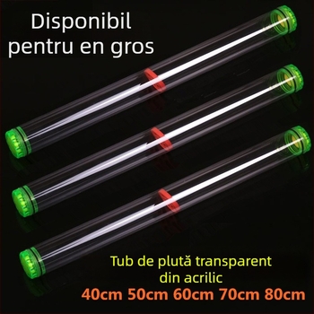 Baril plastic pentru pescuit în aer liber, cu cutie de depozitare – organizator pentru plute