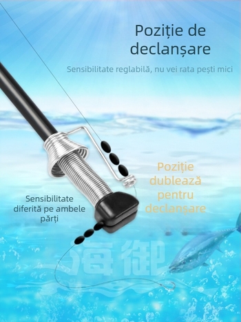 Haiyu plută automată pentru pescuit cu cârlige — set complet de echipament, din material compozit