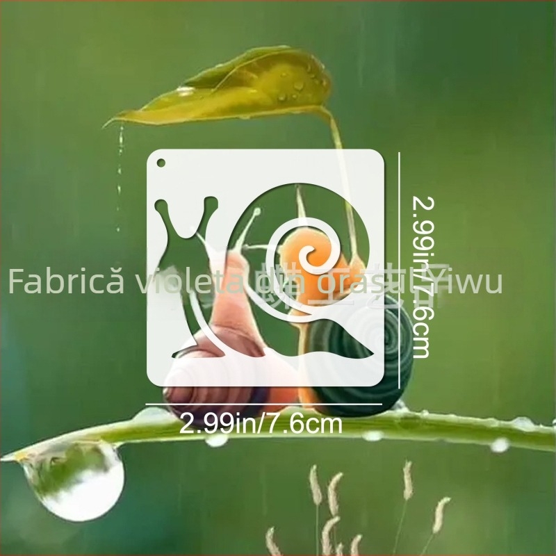 Șablon cu siluetă de animal pentru desen DIY pentru copii – PET material, SJX-71, Yiwu Zidie Craft Factory