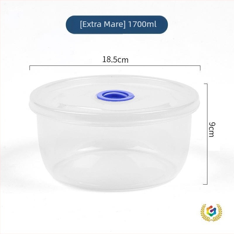 Cutie de prânz pentru microunde, rotundă, patru compartimente, PP material