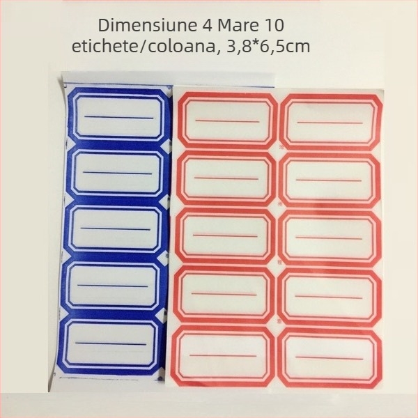 Etichete scrise de mână - Fără personalizare, Neimportate, Fără drepturi de proprietate intelectuală