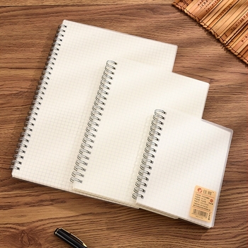 Caiet cu spirală, copertă PP, hârtie Forest, 80 de pagini, dimensiune a paginii personalizabilă