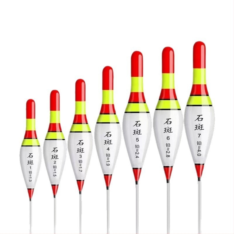 Plută verticală de drift – Shilu, Material Nano, Înaltă sensibilitate, Plut scurt cu coadă groasă, Model cu aspect pietros