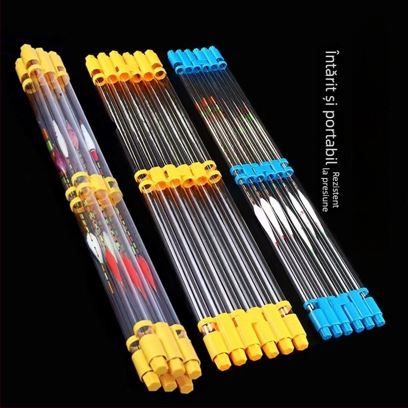 Tubă pliabilă de depozitare pentru pluturi de pescuit, design îngroșat și robust, lungime extinsă, tub transparent — Qianfeihai, PVC