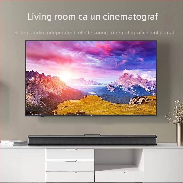 Soundbar cu proiector pentru cinema acasă | Bluetooth 5.0, 30-60W, 100Hz-20kHz, interfață USB, 32GB stocare