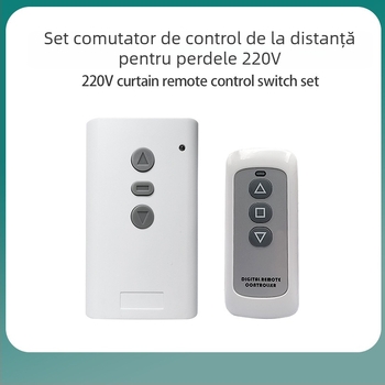 SC-Tracing întrerupător de control la distanță bidirecțional pentru ecrane de proiecție, perdele electrice și uși de garaj, 220V