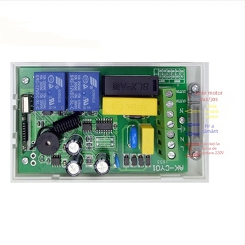 SC-Tracing întrerupător de control la distanță bidirecțional pentru ecrane de proiecție, perdele electrice și uși de garaj, 220V