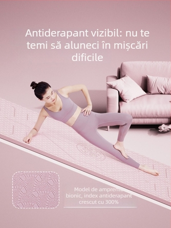 Covoraș de yoga, material TPE, grosime 8