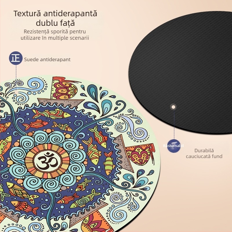 Nagoudi Covoraș Yoga — Cauciuc, Grosime 1/3/5 mm, Greutate 500 g, Personalizare procesare, Origine Hangzhou