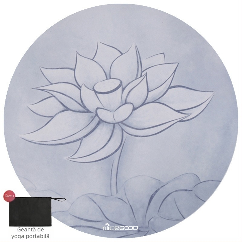 Nagoudi Covoraș Yoga — Cauciuc, Grosime 1/3/5 mm, Greutate 500 g, Personalizare procesare, Origine Hangzhou