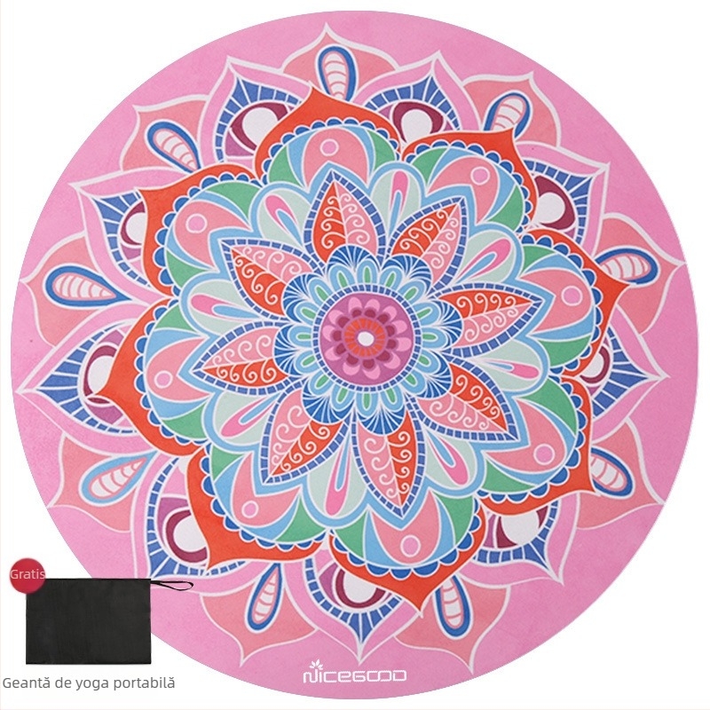 Nagoudi Covoraș Yoga — Cauciuc, Grosime 1/3/5 mm, Greutate 500 g, Personalizare procesare, Origine Hangzhou