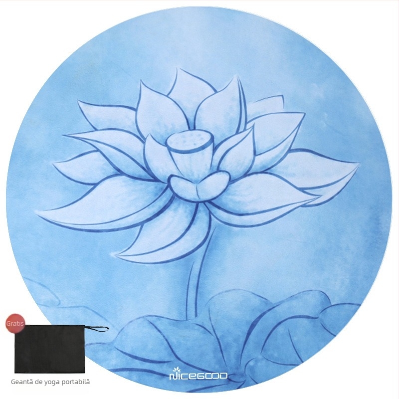 Nagoudi Covoraș Yoga — Cauciuc, Grosime 1/3/5 mm, Greutate 500 g, Personalizare procesare, Origine Hangzhou