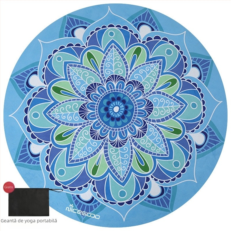 Nagoudi Covoraș Yoga — Cauciuc, Grosime 1/3/5 mm, Greutate 500 g, Personalizare procesare, Origine Hangzhou