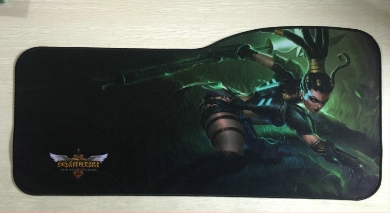 Covoraș de birou din cauciuc, dublu față, cu imprimare logo și personalizare OEM