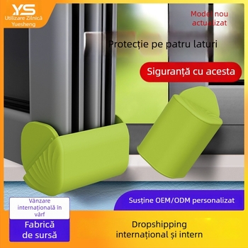 Protector pentru colțuri ușă-fereastră – unghi drept, brand Yuesheng, protecție complet acoperită EVA spumă; protecție moale din silicon