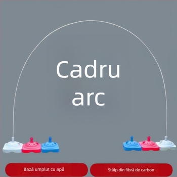 Arc de baloane din tijă din fibră de sticlă – plastic, ambalare carton, utilizare: nuntă, personalizare disponibilă, fără import