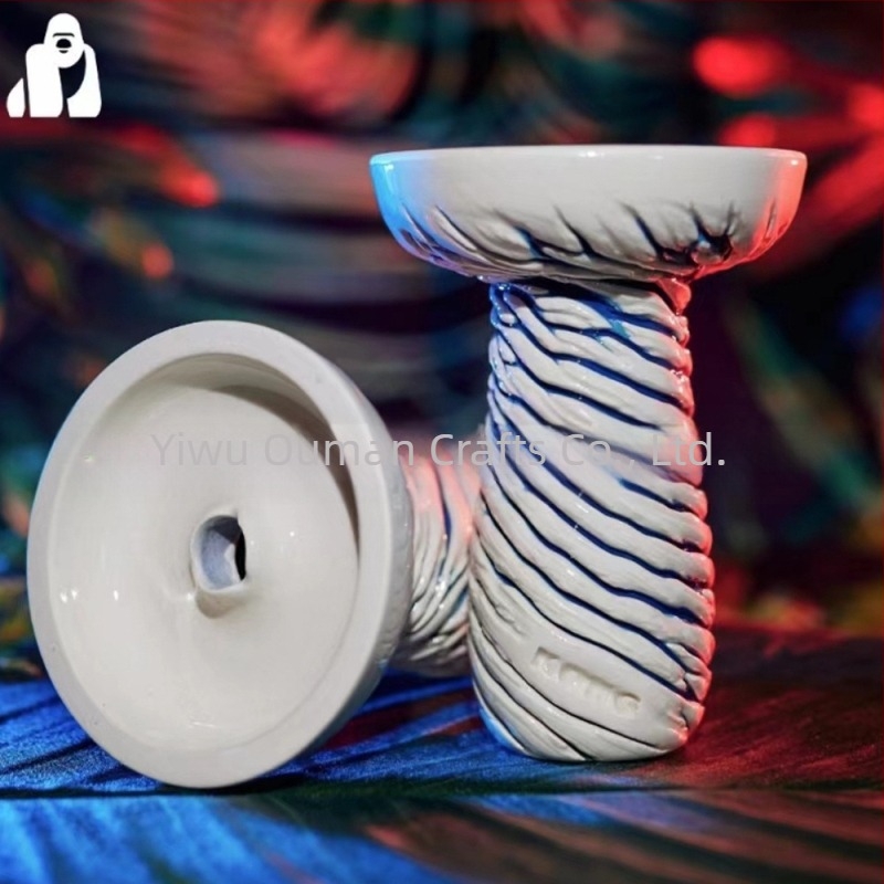 Bol narghilea din oțel inoxidabil, reutilizabil, lux accesibil