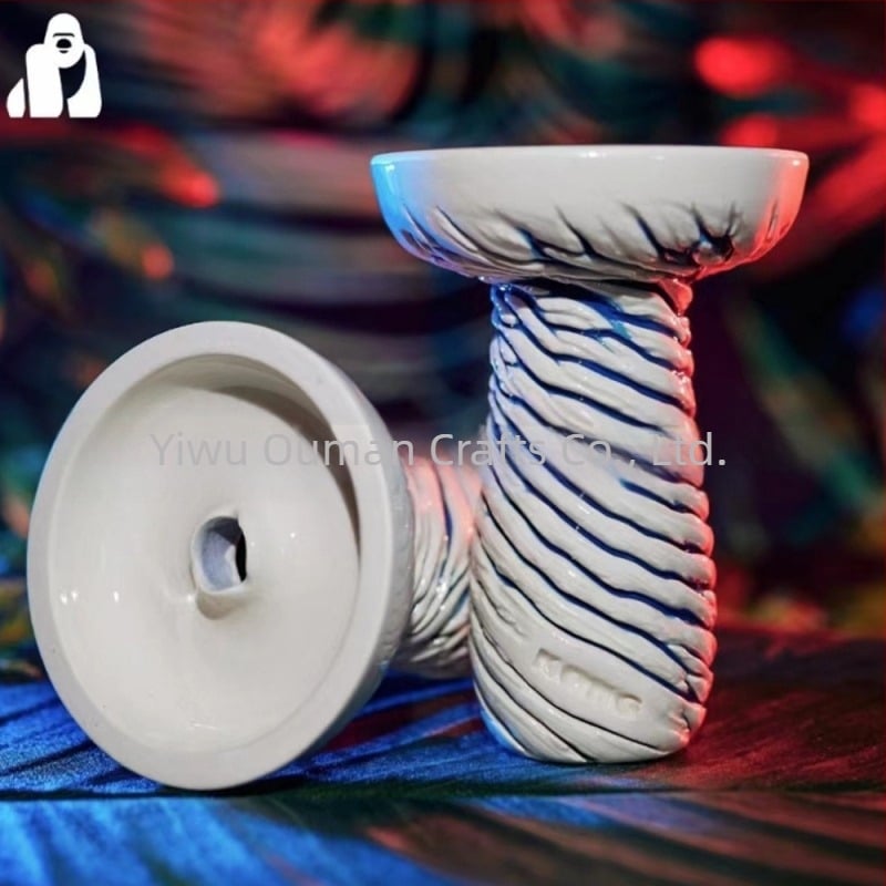 Bol narghilea din oțel inoxidabil, reutilizabil, lux accesibil