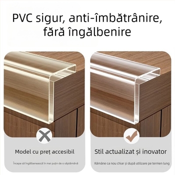 Benzi de protecție pentru colțul mesei de copii - fără adeziv, margine moale de protecție, siguranță pentru copii, brand Xuyu Strength Factory, fără import