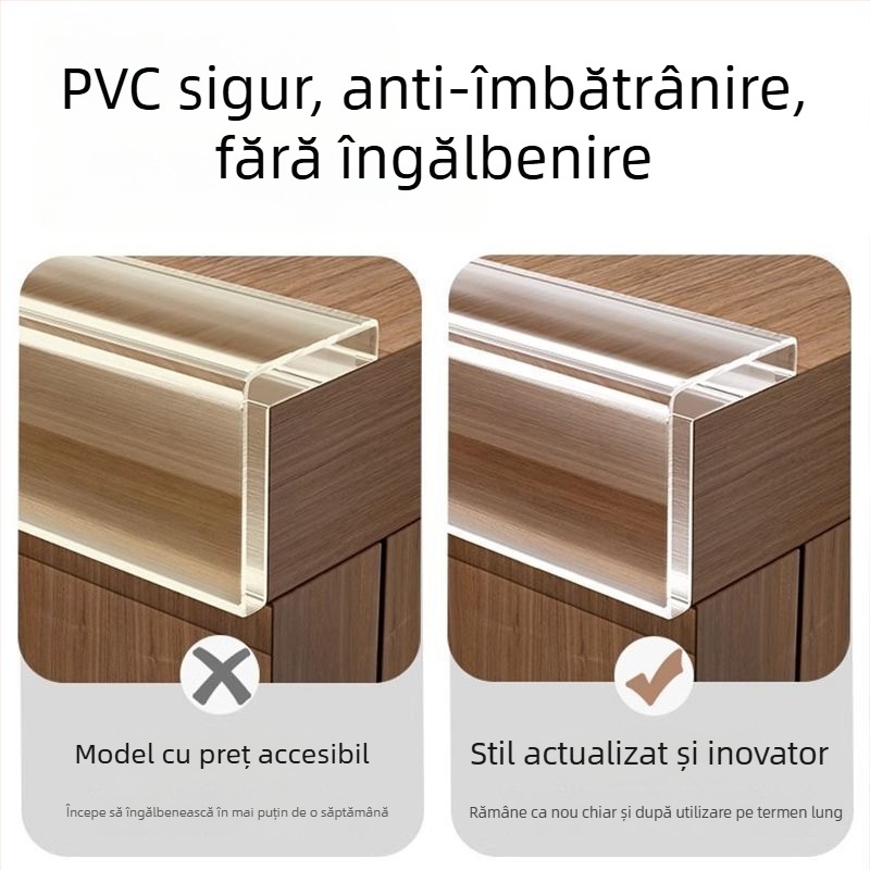 Benzi de protecție pentru colțul mesei de copii - fără adeziv, margine moale de protecție, siguranță pentru copii, brand Xuyu Strength Factory, fără import