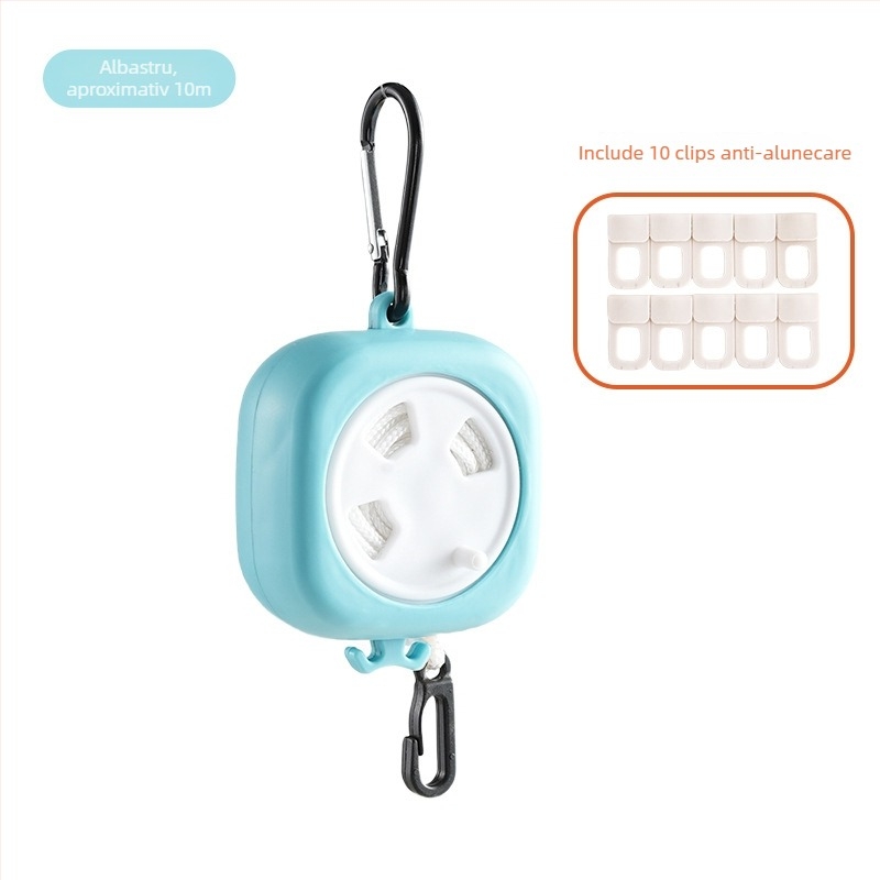 Sfoară de uscare din plastic, retractabilă, pentru exterior, pentru pilote