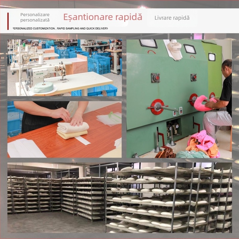 Perne de gât în formă U, pluș, umplutură PP bumbac, husă din velur Crystal, stil desen animat, portabilă pentru călătorii.