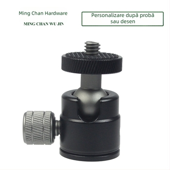 Gimbal mini din aliaj de aluminiu pentru proiector, cu șurub universal 1/4, suport PTZ inclus