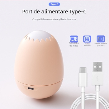 Lampă portabilă pentru unghii, mini, uscare rapidă a gelului de ojă, brand Mokaruyin magic card, model Golden egg mier style, aparat compact pentru uz casnic