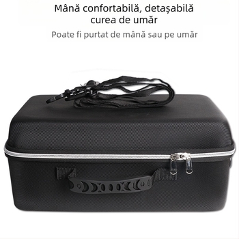 Sac de depozitare pentru accesorii electronice, cu husă EVA rigidă, capacitate mare, țesătură Oxford, încărcare 10 kg