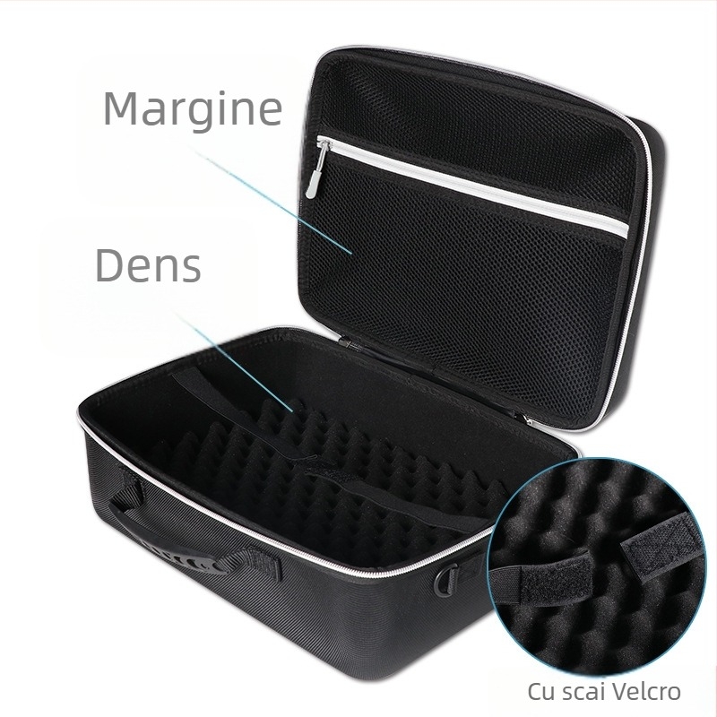 Sac de depozitare pentru accesorii electronice, cu husă EVA rigidă, capacitate mare, țesătură Oxford, încărcare 10 kg