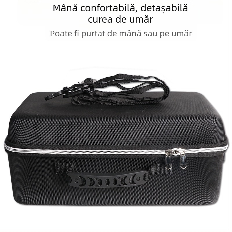 Sac de depozitare pentru accesorii electronice, cu husă EVA rigidă, capacitate mare, țesătură Oxford, încărcare 10 kg