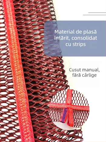 Plasă de pescuit din nailon cu acoperire cu adeziv – anti-încurcare, fără inele, pentru capturi mari