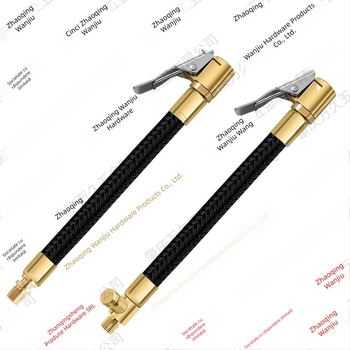 Furtun extins pentru pompă auto cu manometru pentru presiunea pneurilor, 120W, 35 L/min, afișaj digital, timp de funcționare peste 20 de minute