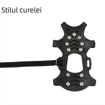 Șipuri antiaderente pentru încălțăminte cu 11 dinți pentru drumeții în aer liber | Lechike, PE, 100 buc., Zhejiang