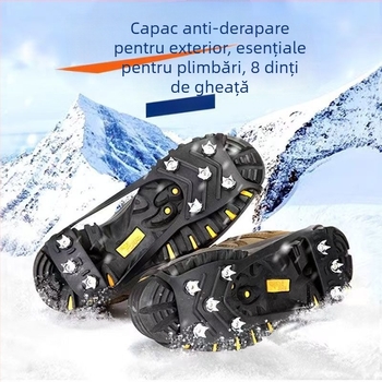 Huse de protecție antiderapante pentru încălțăminte cu crampoane dințate, pentru iarnă, origine Zhejiang, pachet de 250 bucăți, marcă privată autorizată