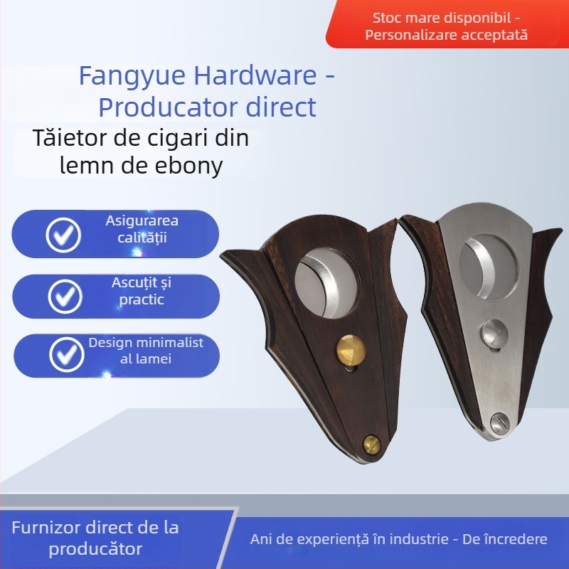 Tăietor de cigare din oțel inoxidabil – origine Yangzhou, Jiangsu – suprafață ascuțită – stil creativ