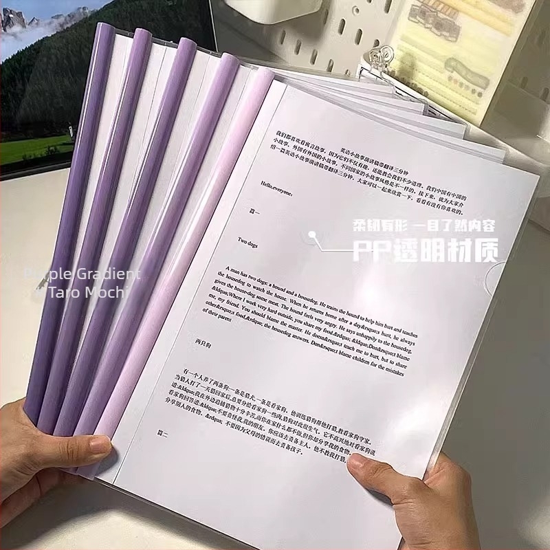 Pengyi SJSNJ-004 Cleme de dosar din plastic cu dublă clemă (clemă puternică + clemă de placă), compatibil cu A4/A3