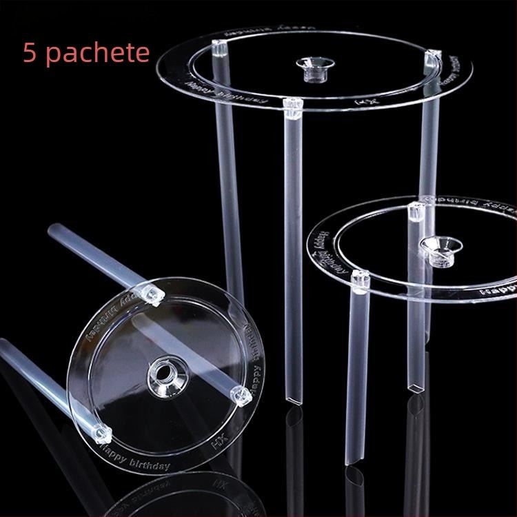 Suport dublu pentru tort, pentru decorarea spațiului — set de 5 bucăți; marcă: Altele; material: Alt; stil: Implicit; categorie: pălărie de ziua de naștere