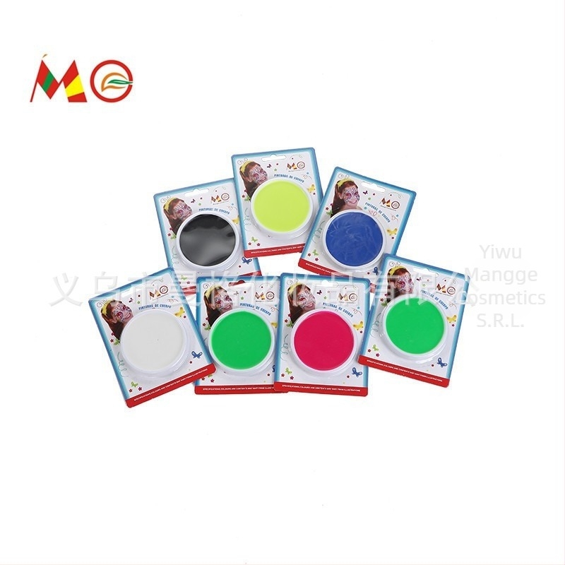 Vopsea pentru față și corp pentru fanii Cupei Mondiale - capacitate 10, ambalaj: card de prindere prin aspirație, destinat pentru față și corp