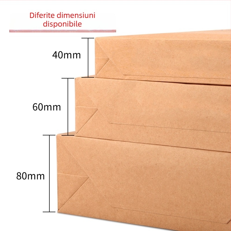 Geantă pentru documente de licitație, sigilată, capacitate mare, hârtie Kraft îngroșată, Haiboxin