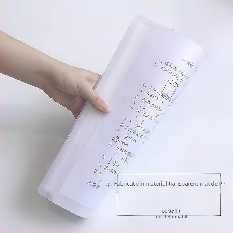 Organizator A3 pentru foi de test și dosar de învățare – Material plastic, Model A10633, Fără imprimare personalizată a siglei