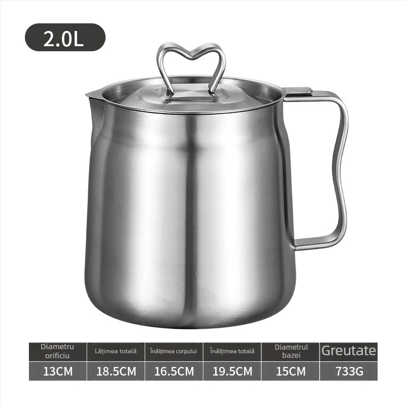 Shengrui recipient din oțel inoxidabil pentru filtrare și depozitare de ulei, stil modern minimalist