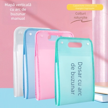 Geantă acordeon pentru documente, cu 13 compartimente, material PP, marcă Found, producător Yaxing