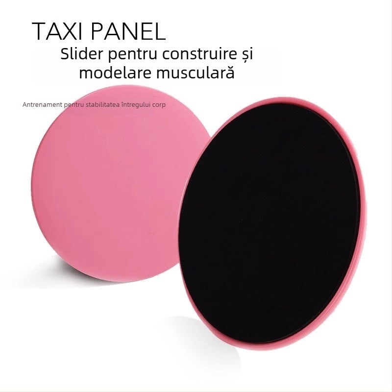 Disc Pilates cu alunecare - antrenament pentru centru, placă de alunecare și covoraș de yoga, Huiheng HZ-HXP-001
