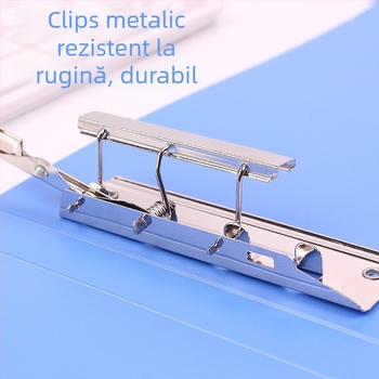 Clip facturi Kang Bai din PP — modele B3591/B3592/B3593 (cu cutie) și B3596; material: PP; tip: clemă cu prindere simplă; potrivit pentru facturi