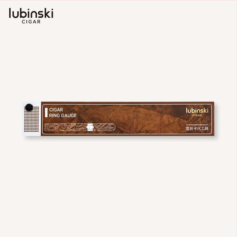 Caliper Lubinski pentru țigări — instrument de măsurare personalizabil pentru diametrul inelului de țigară (inch)