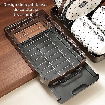 Raft de drenaj pentru boluri în stil chinezesc antic, design glisant, material PP, lansat în primăvara 2015