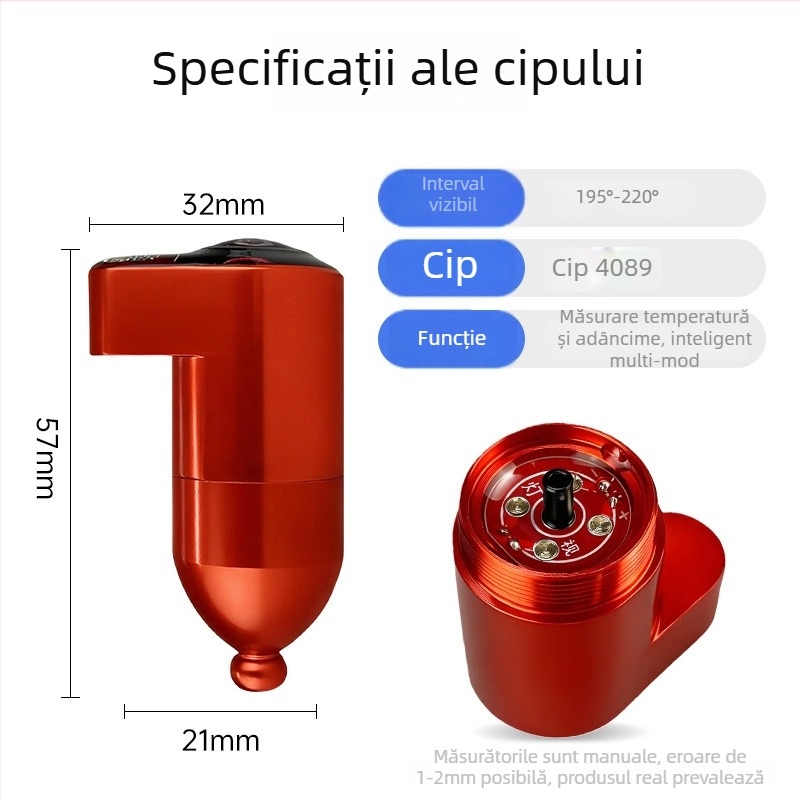 Cameră subacvatică HD pentru pescuit, interval de adâncime 0.6-30 m, alimentare DC 10-18V, brand Fish Ring View, detector de pește