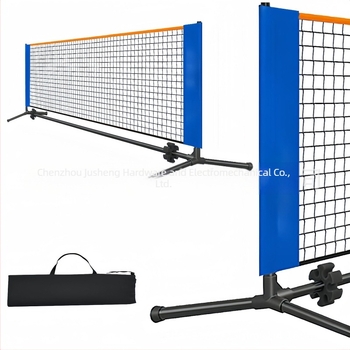 Cadru portabil pentru plasă pickleball, 3 m, material PE, pentru antrenament în interior și exterior, mobil și demontabil
